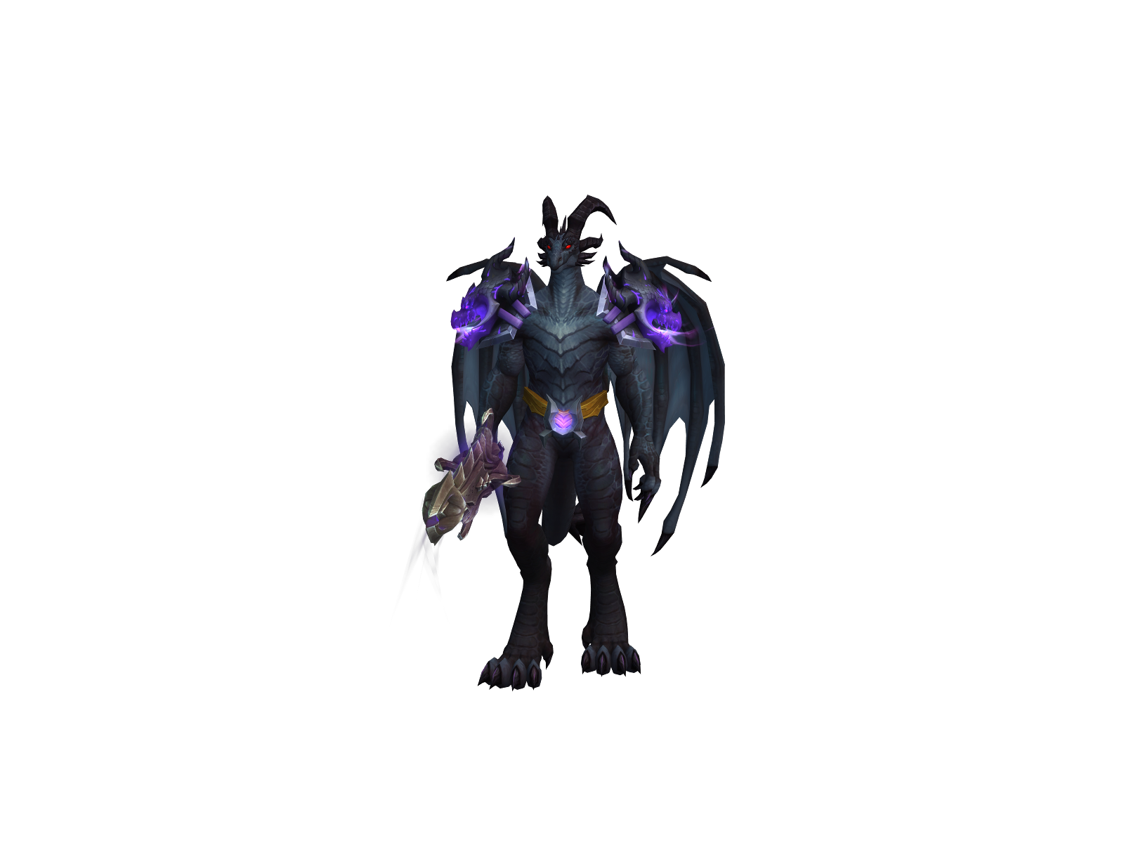 Heretonull 3D character render