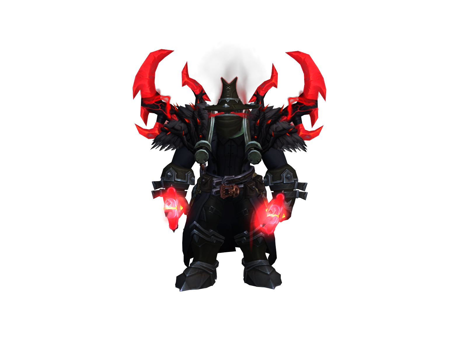 Kaptir 3D character render
