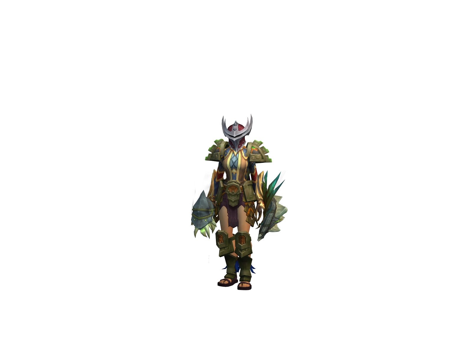 Chemu 3D character render