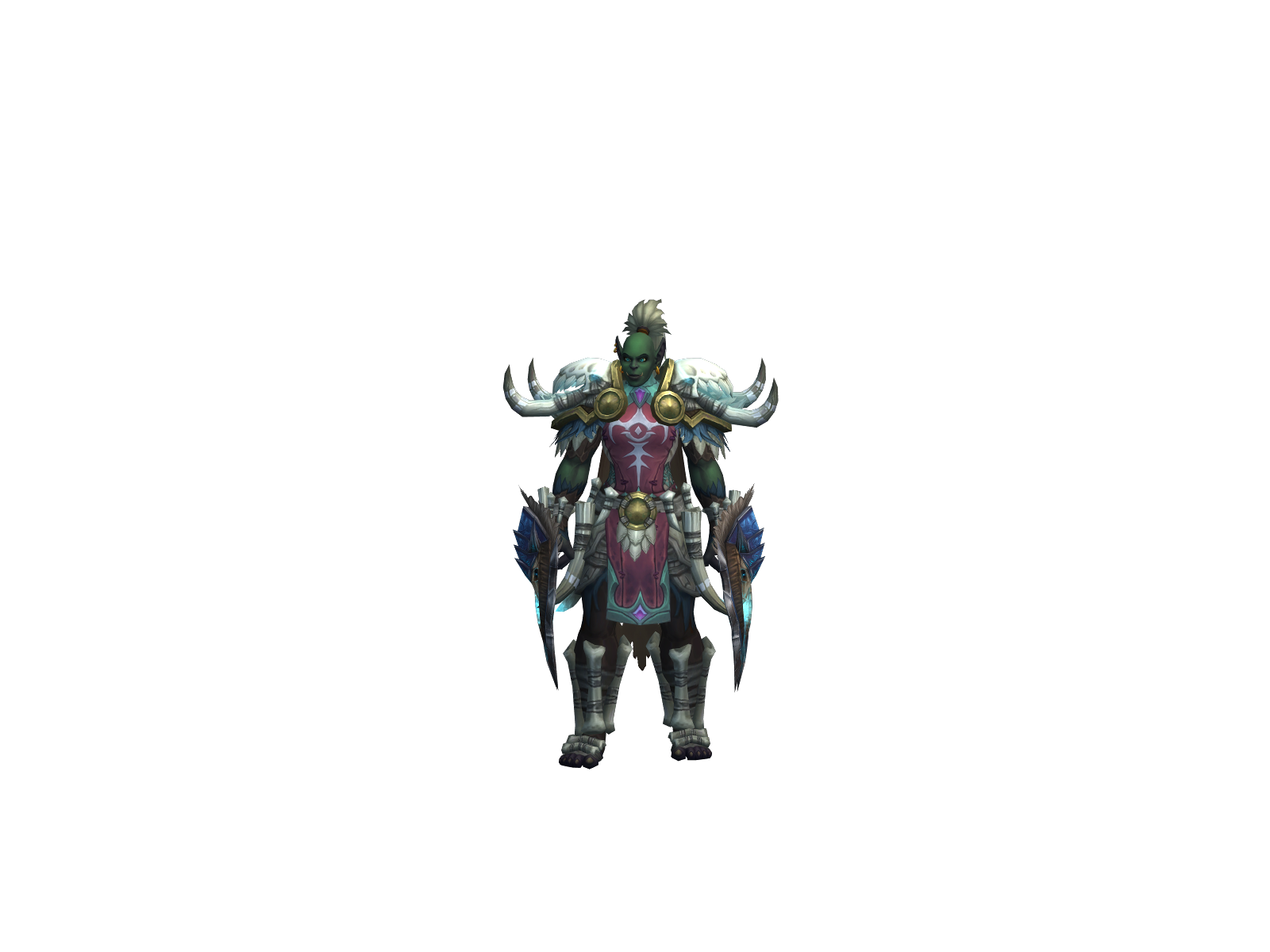 Reactions character render