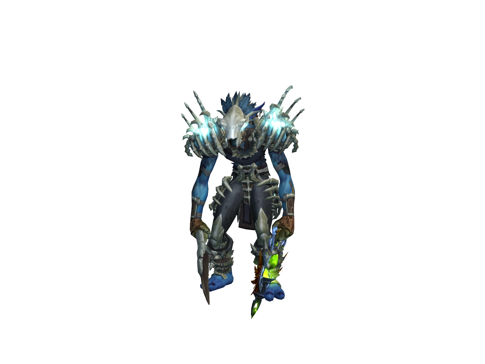 Ghaal 3D character render