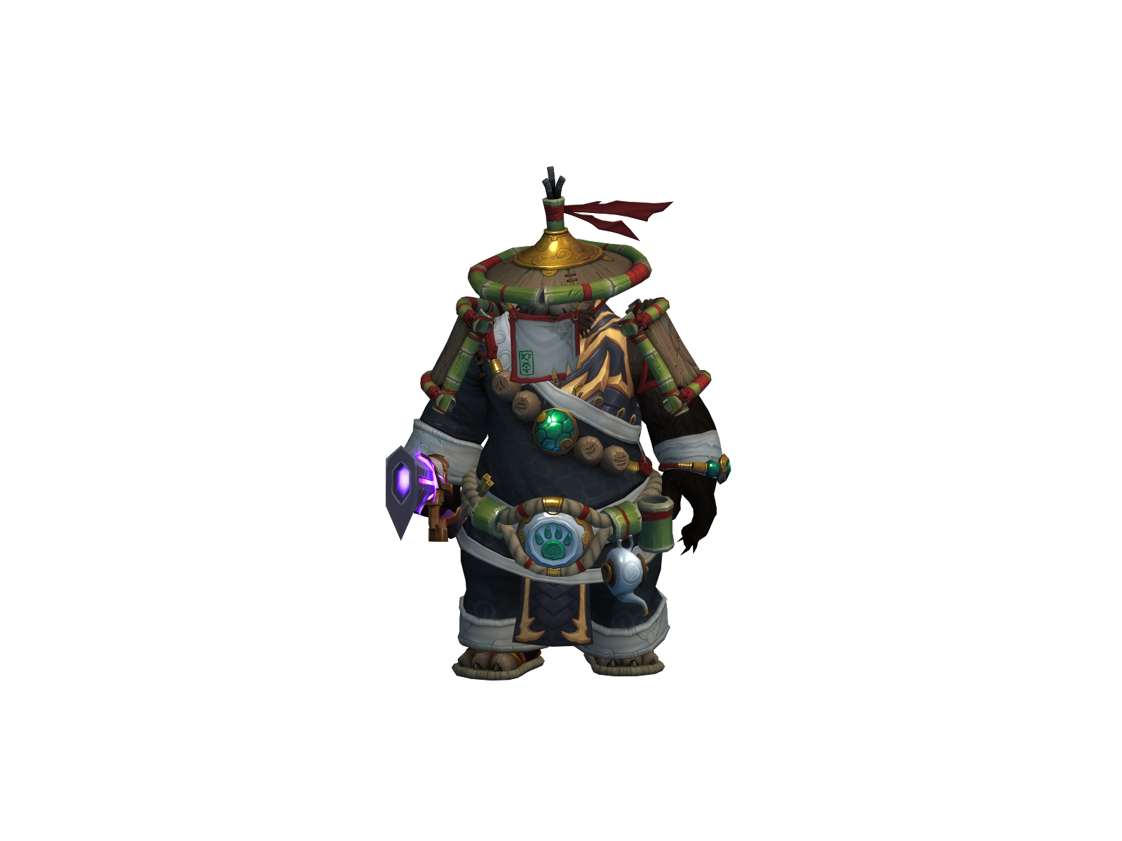 Ziraiel 3D character render