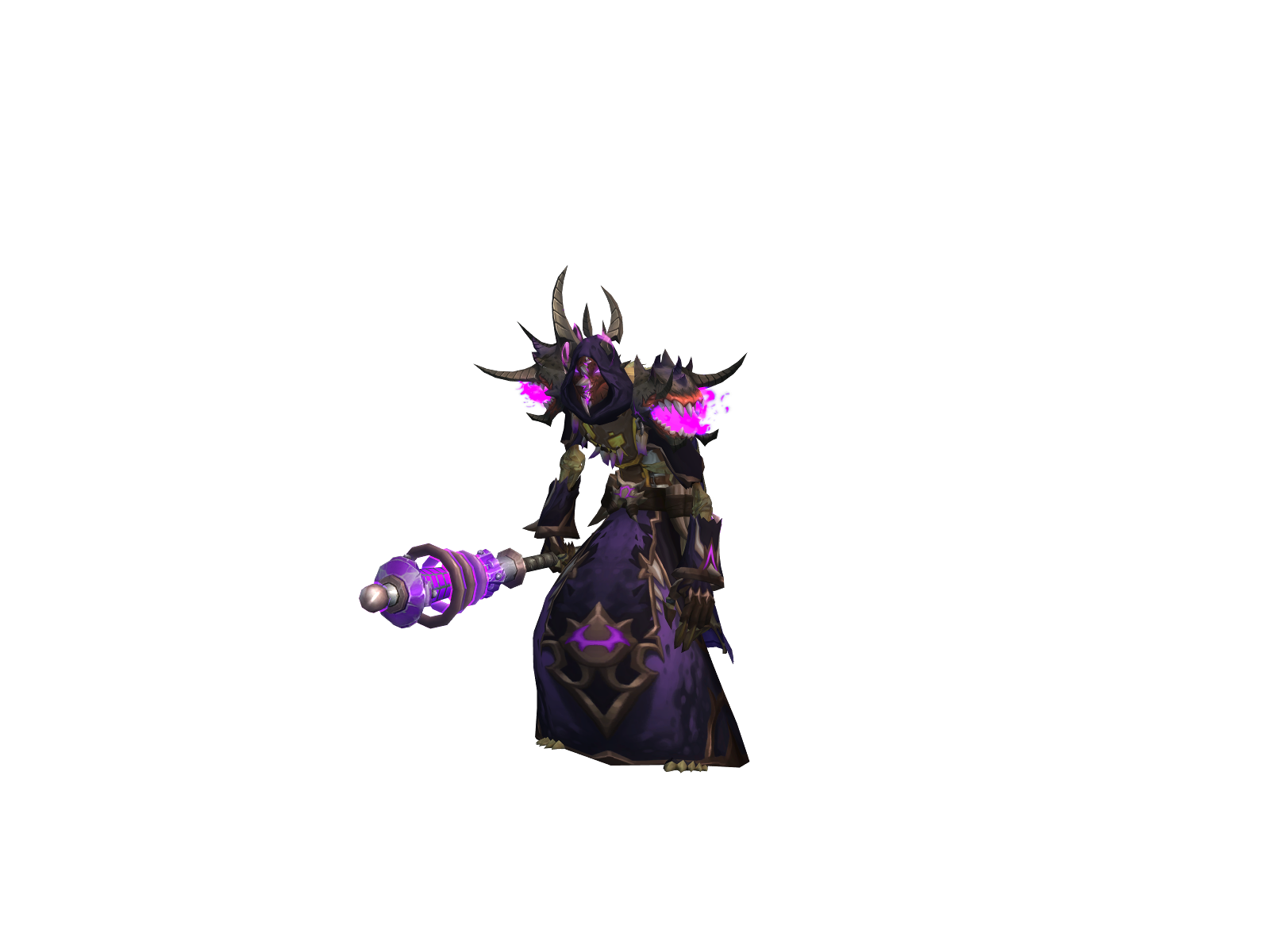 Undeadcaster 3D character render