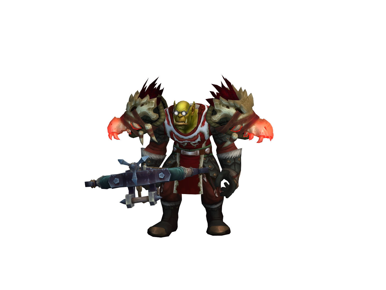 Orkuth 3D character render