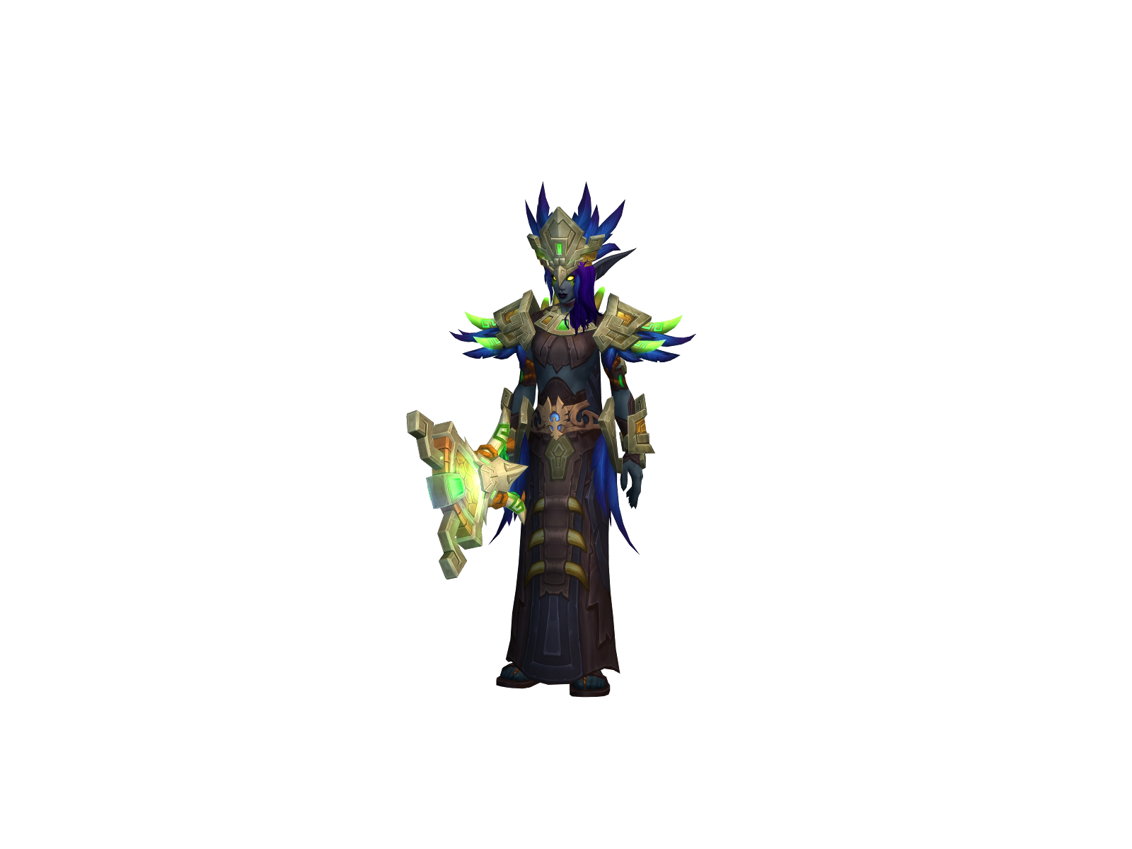Androllanth 3D character render