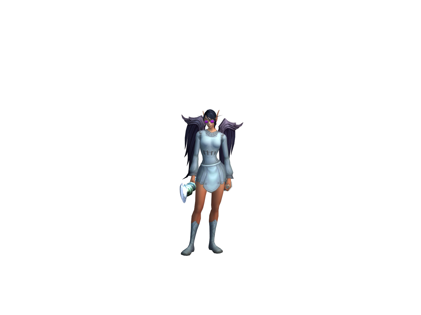 Bai 3D character render