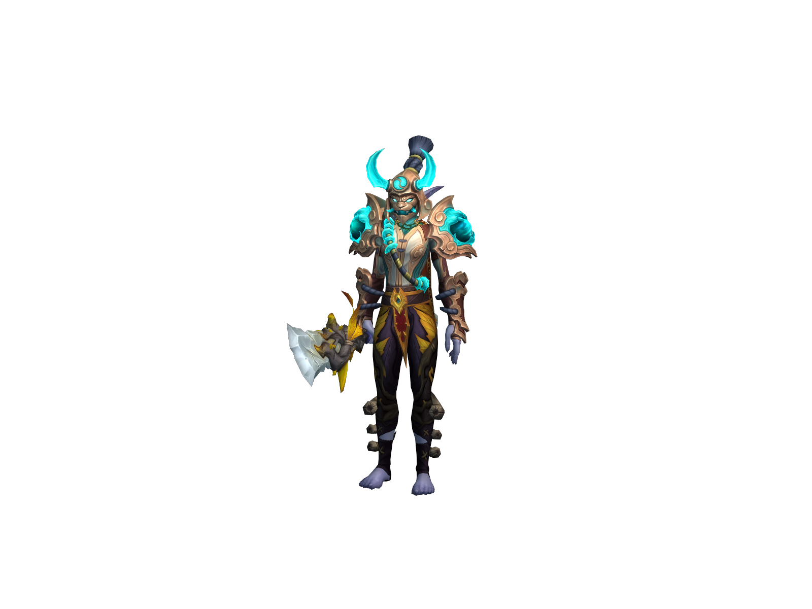 Sabumafu 3D character render