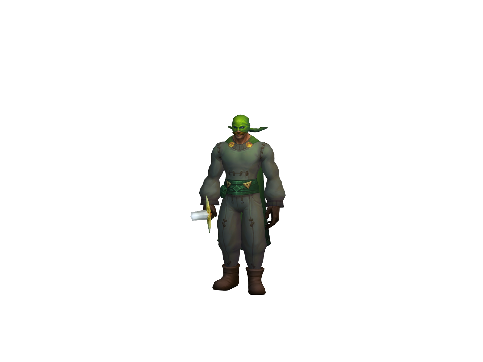 Heyhong 3D character render