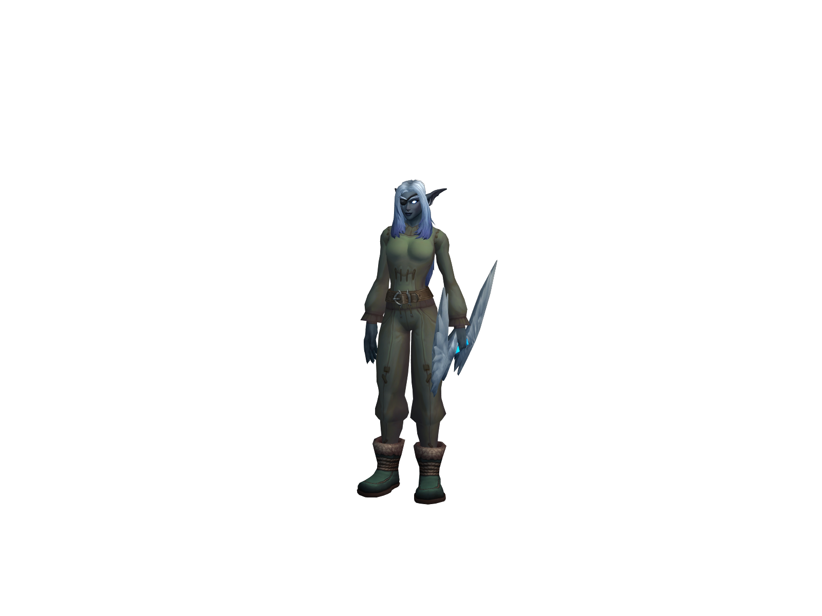 Emptyquiverr 3D character render