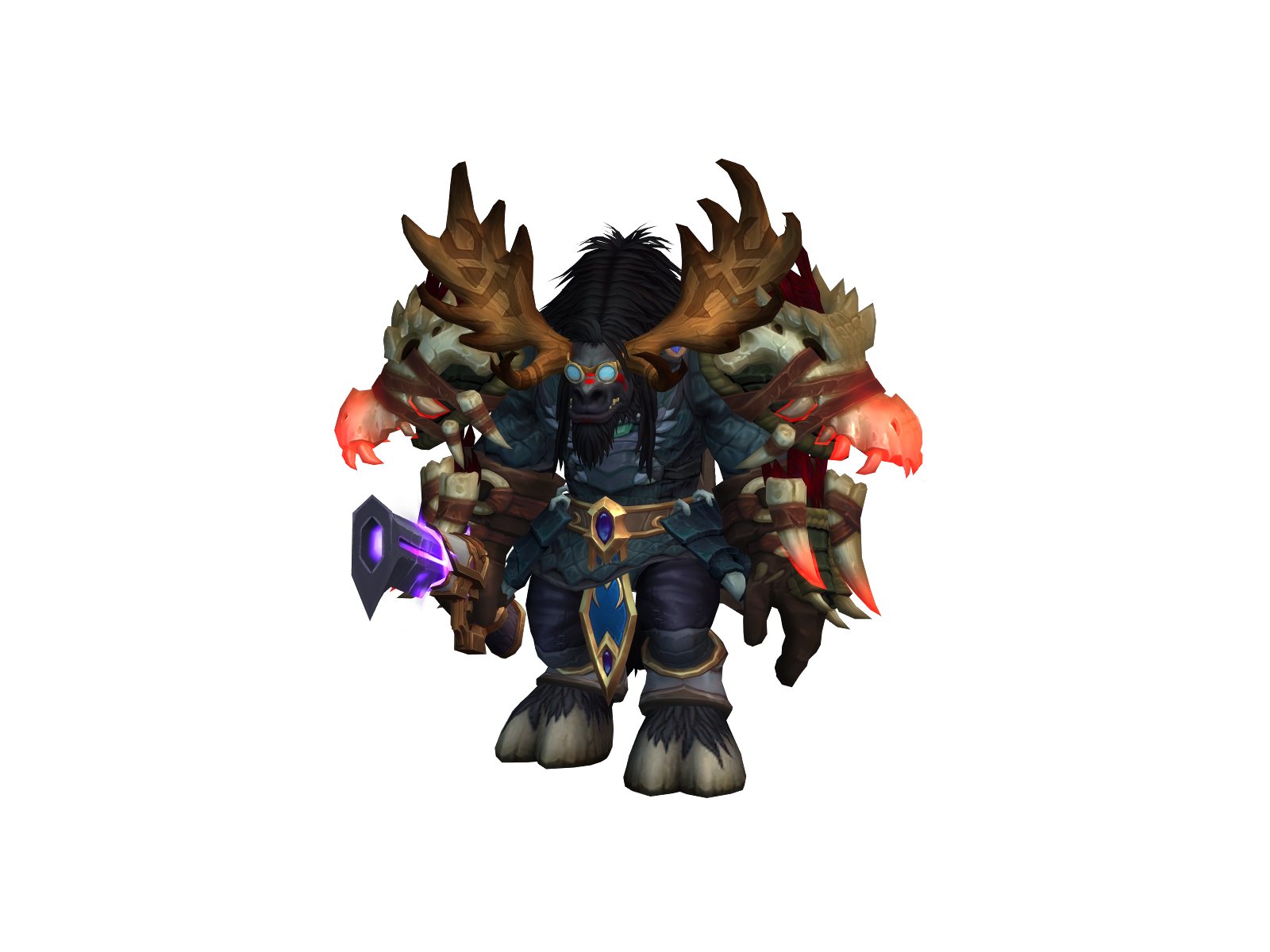 Raccoonsong 3D character render