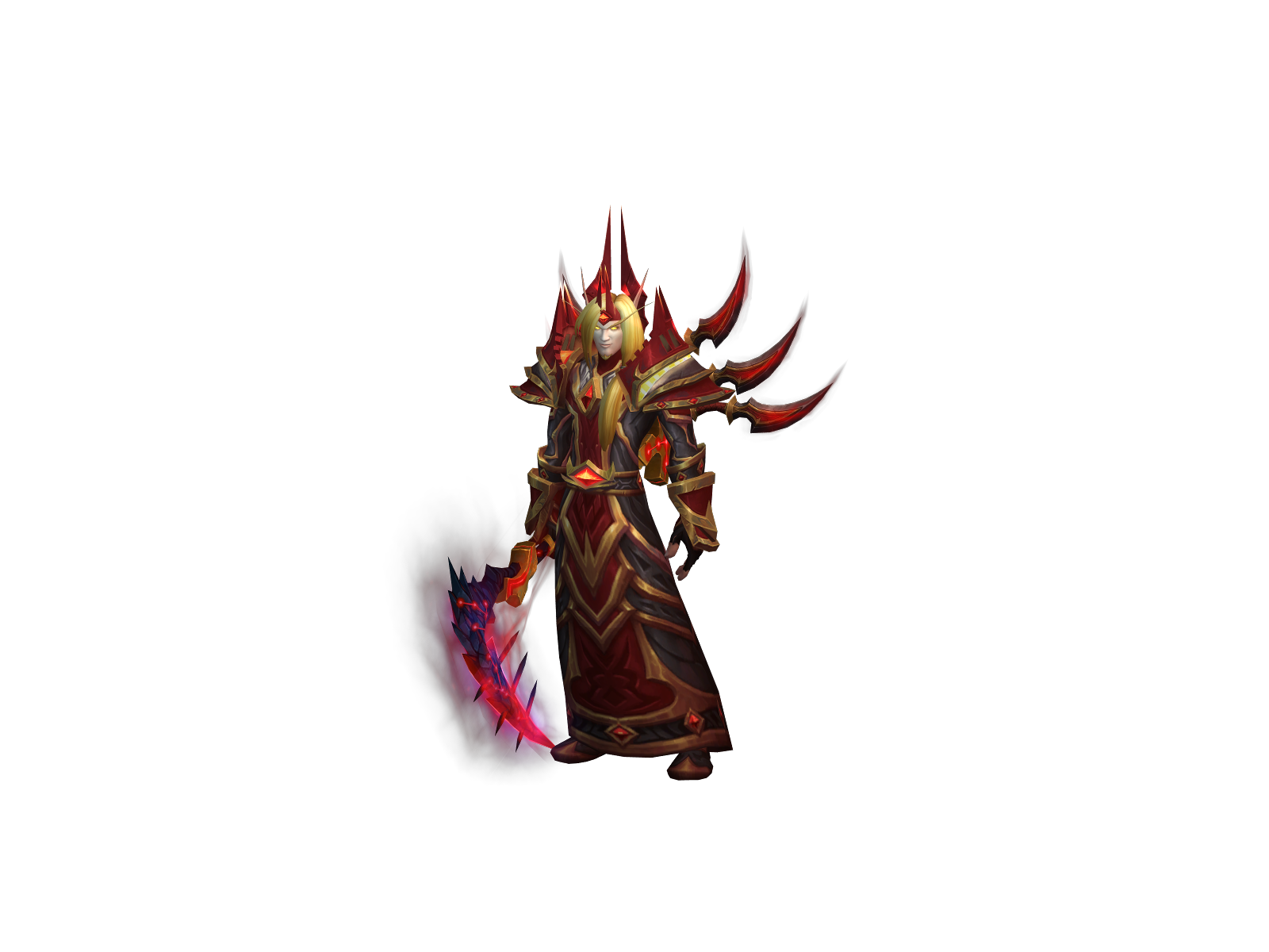 Assræl 3D character render