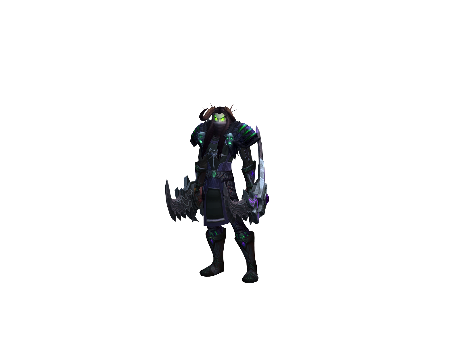 Clamnom 3D character render