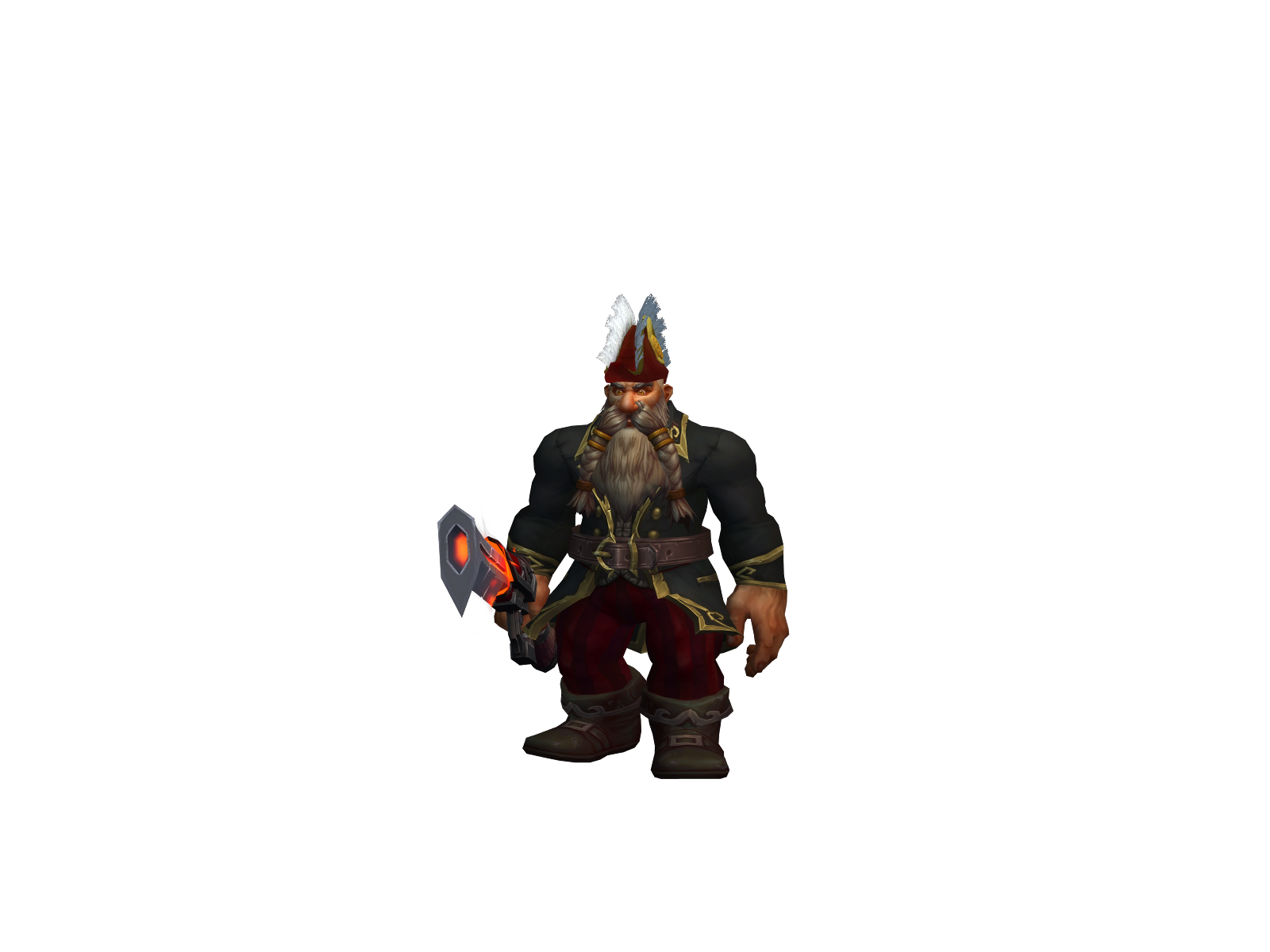 Chadbowsman 3D character render