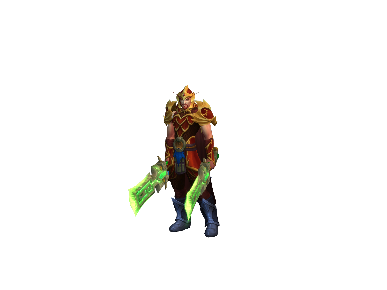 Xanderwood 3D character render