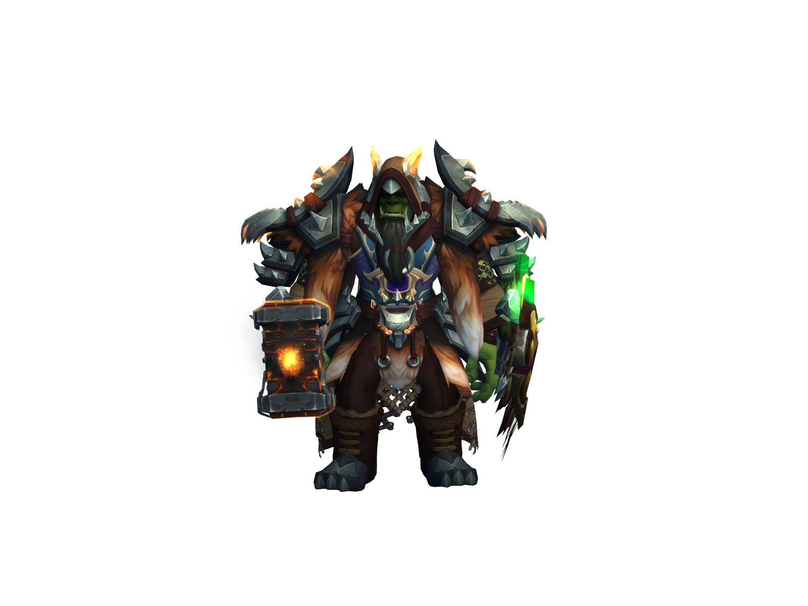 Crobby 3D character render