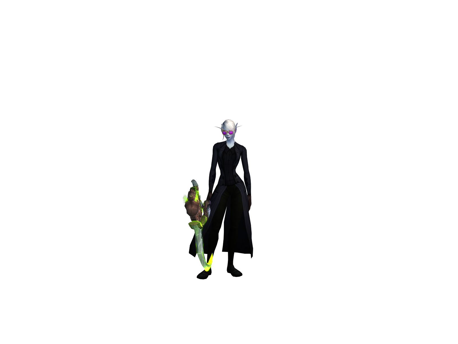 Fbass 3D character render