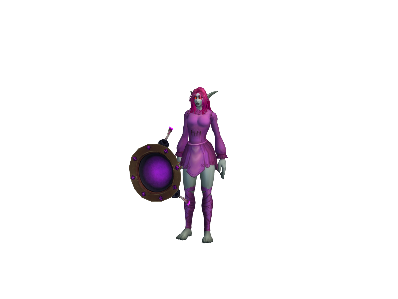 Hajimimonk 3D character render