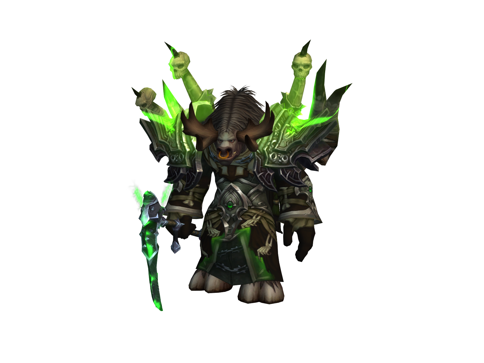 Wormscum 3D character render