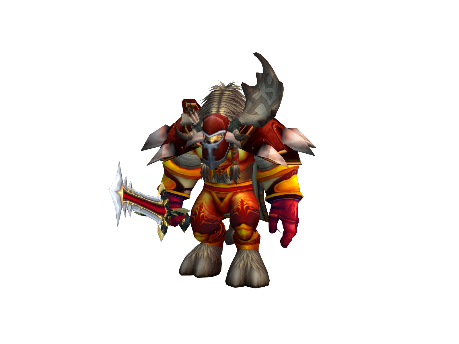Armslength 3D character render