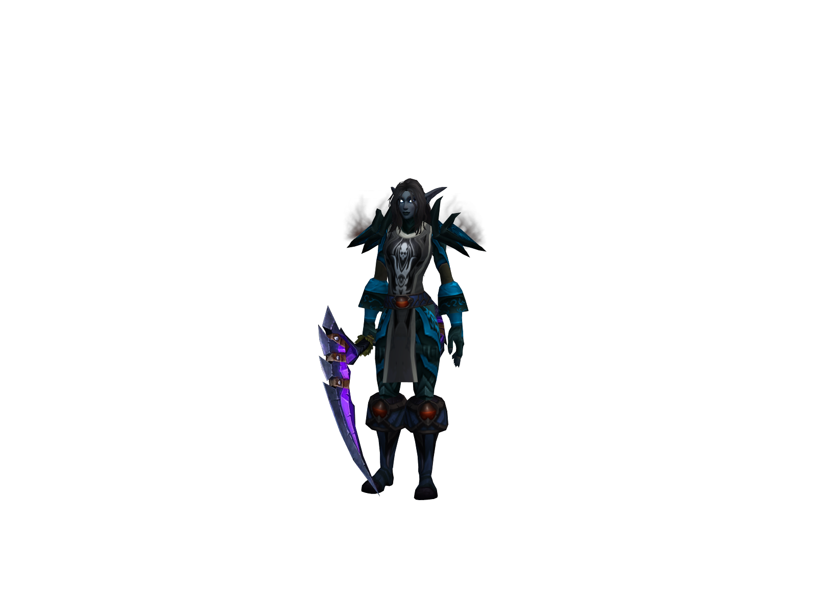 Yridra 3D character render