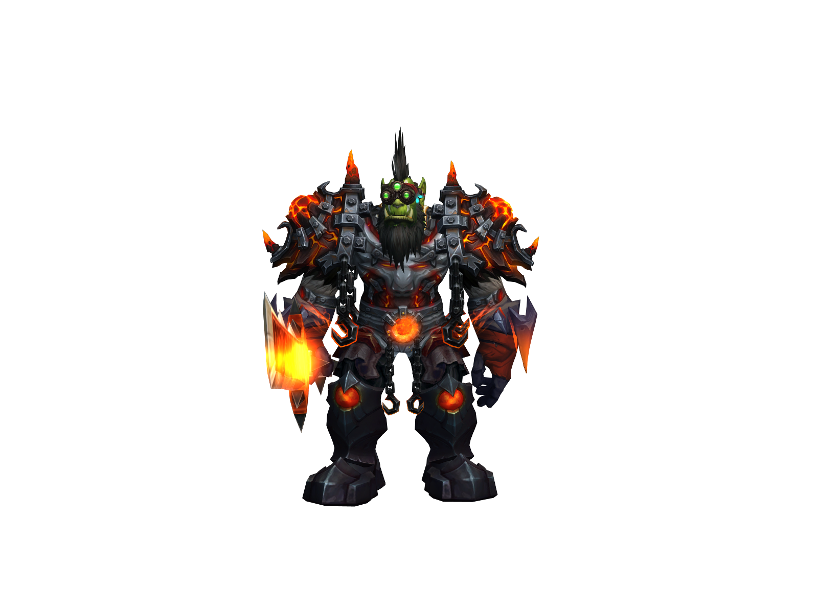 Ötz 3D character render