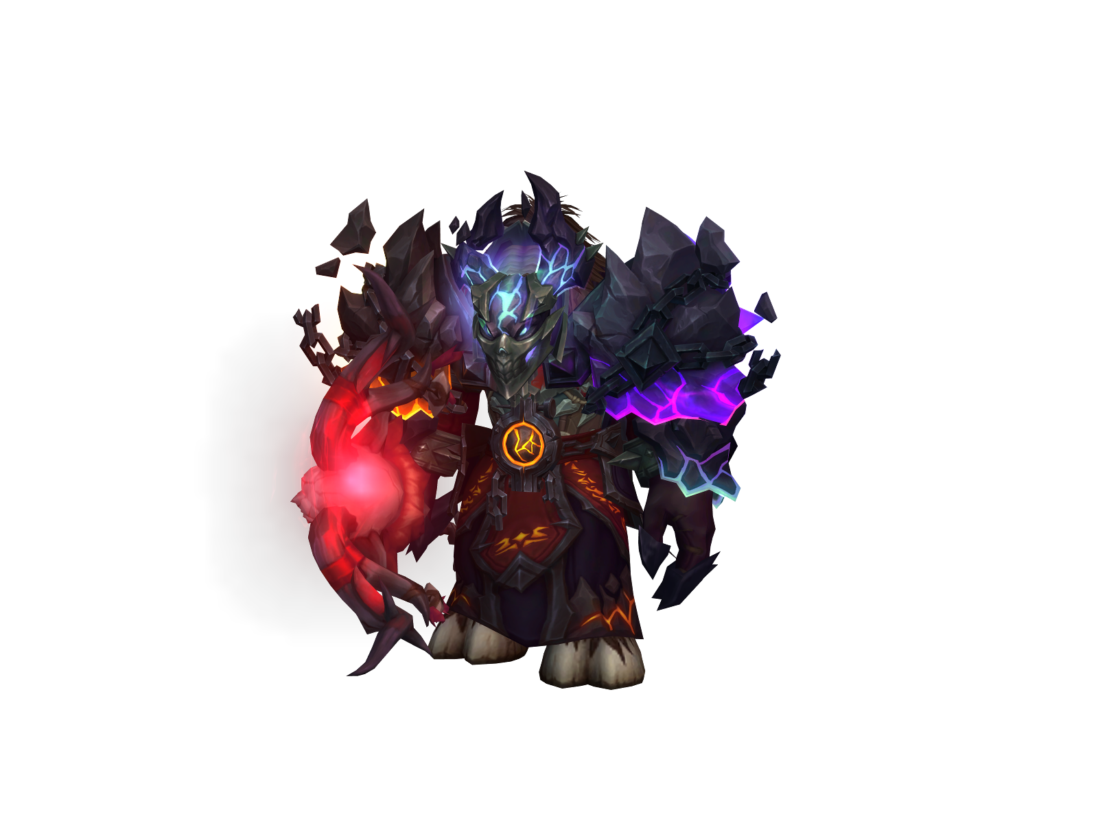 Fromside 3D character render