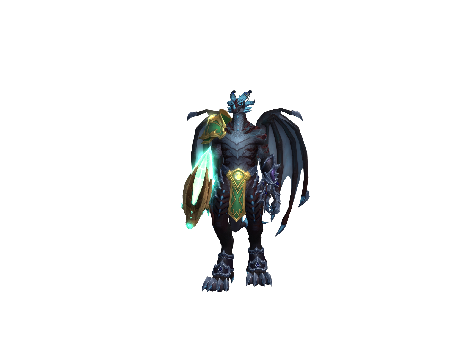 Evokrush 3D character render