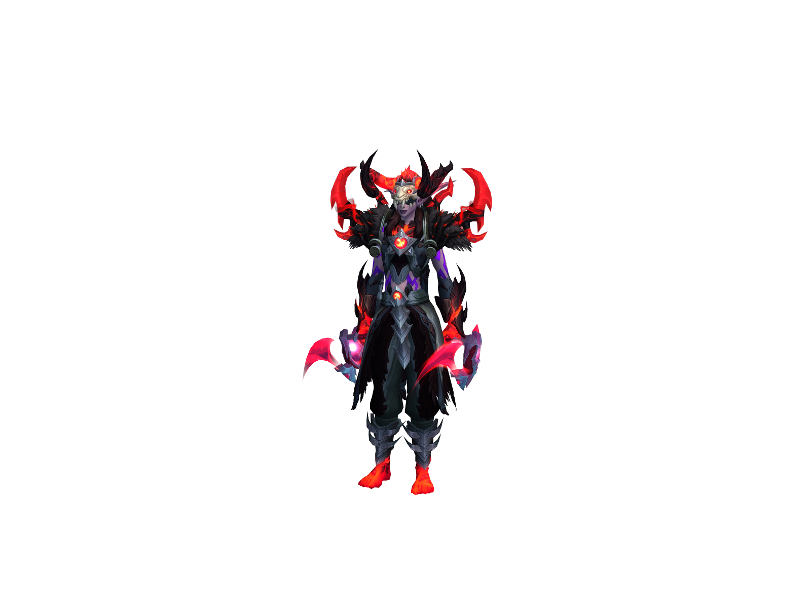 Sataniel 3D character render