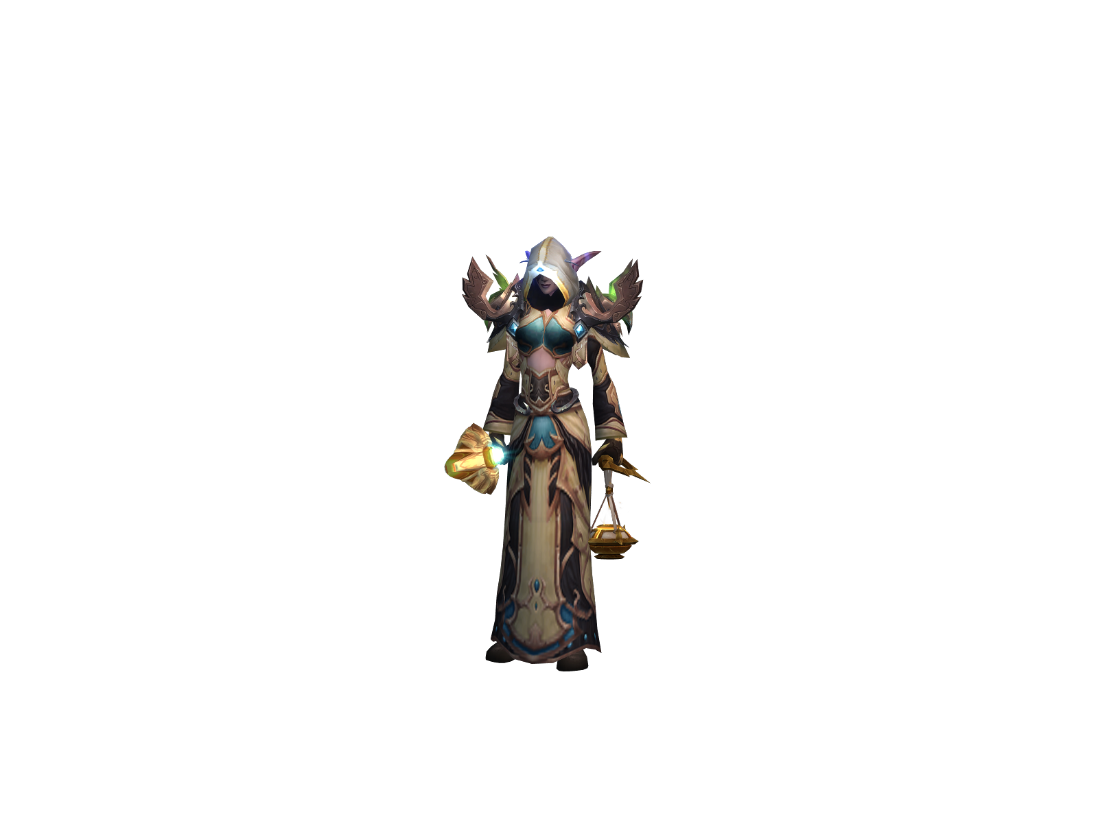Meqk 3D character render