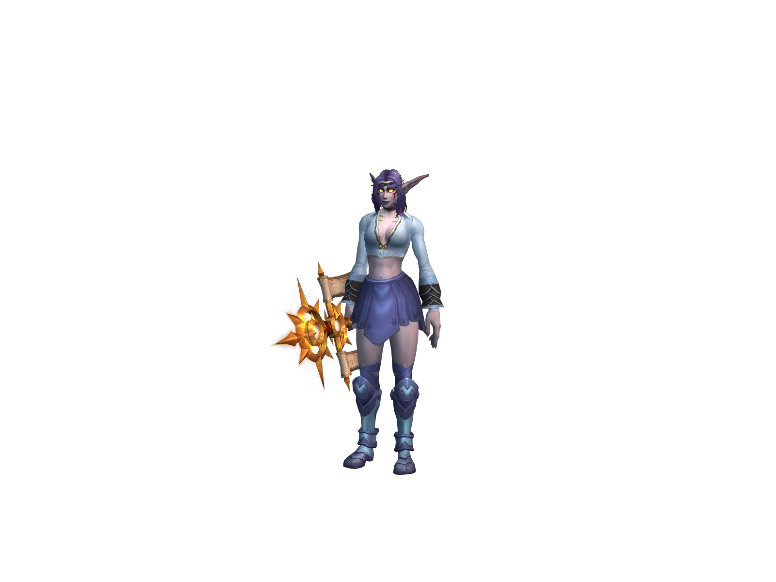 Luciestar 3D character render