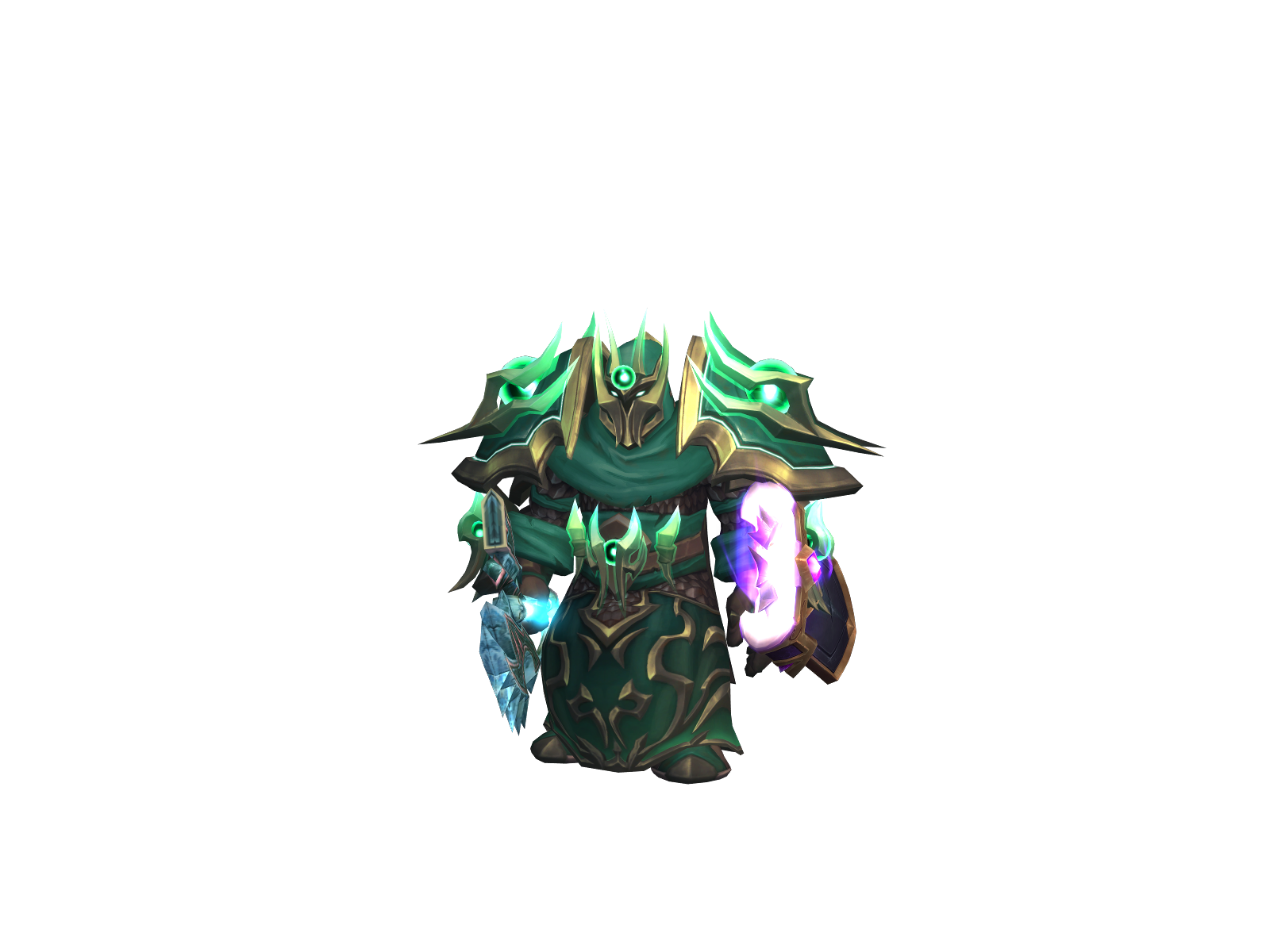 Guslord 3D character render