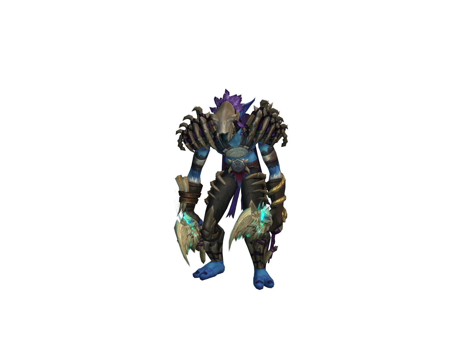 Gazuli 3D character render