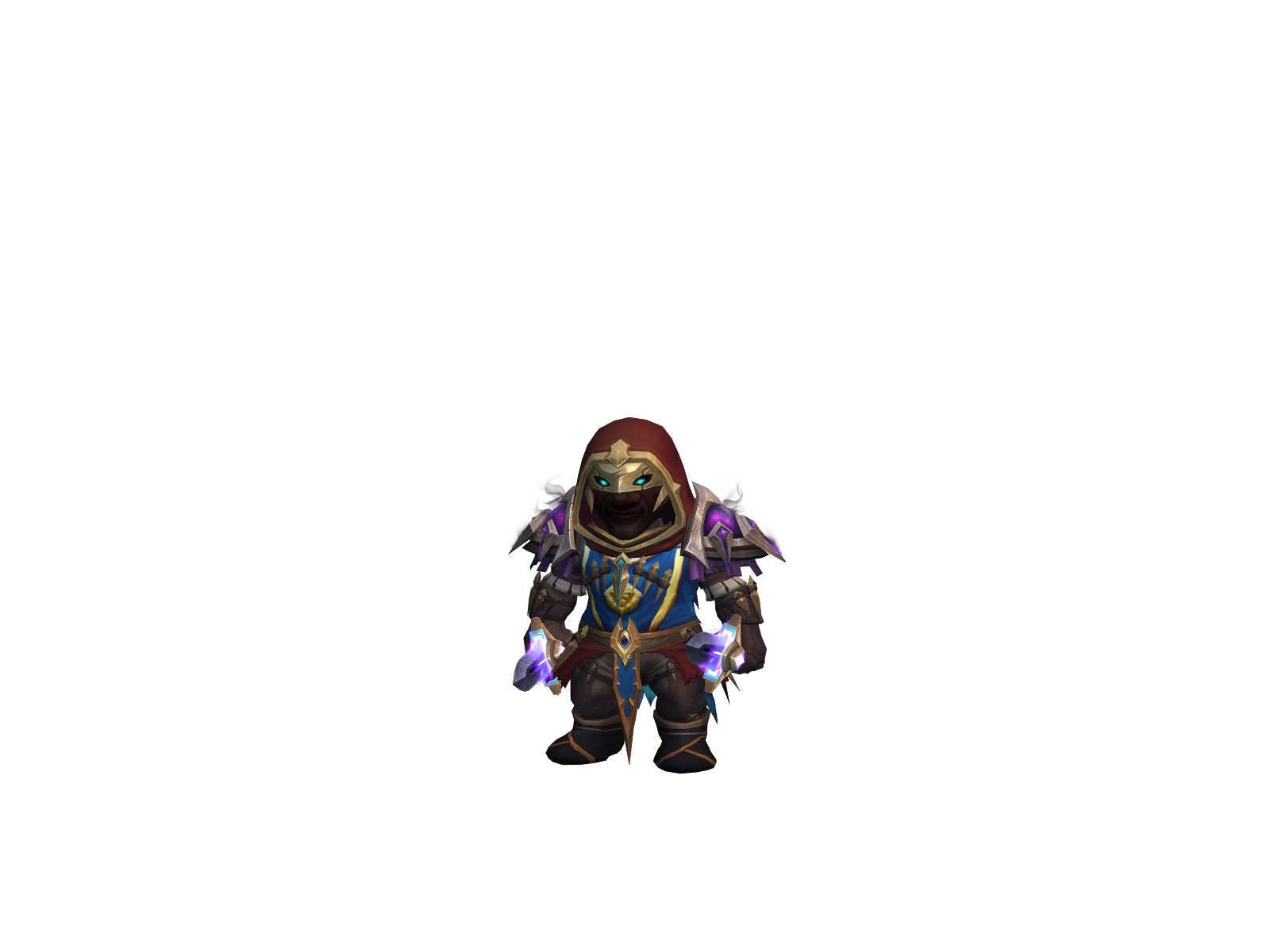 Hystericer 3D character render