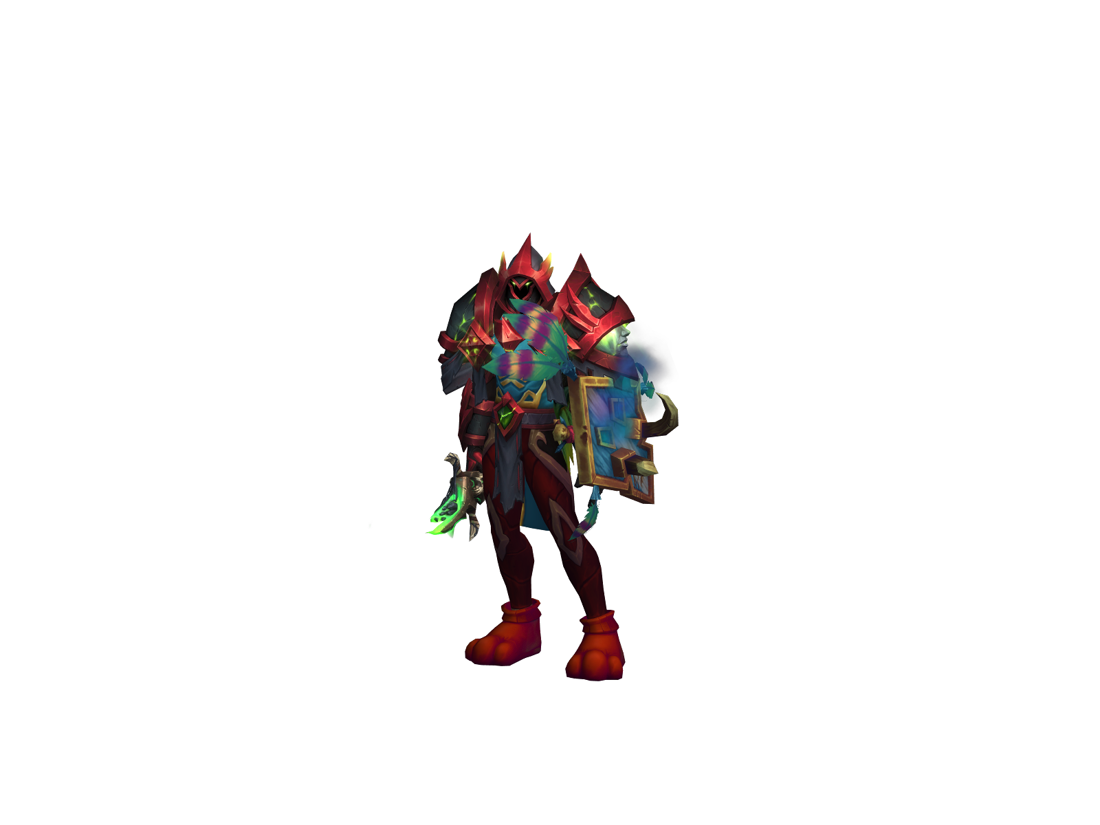 Nugllet 3D character render