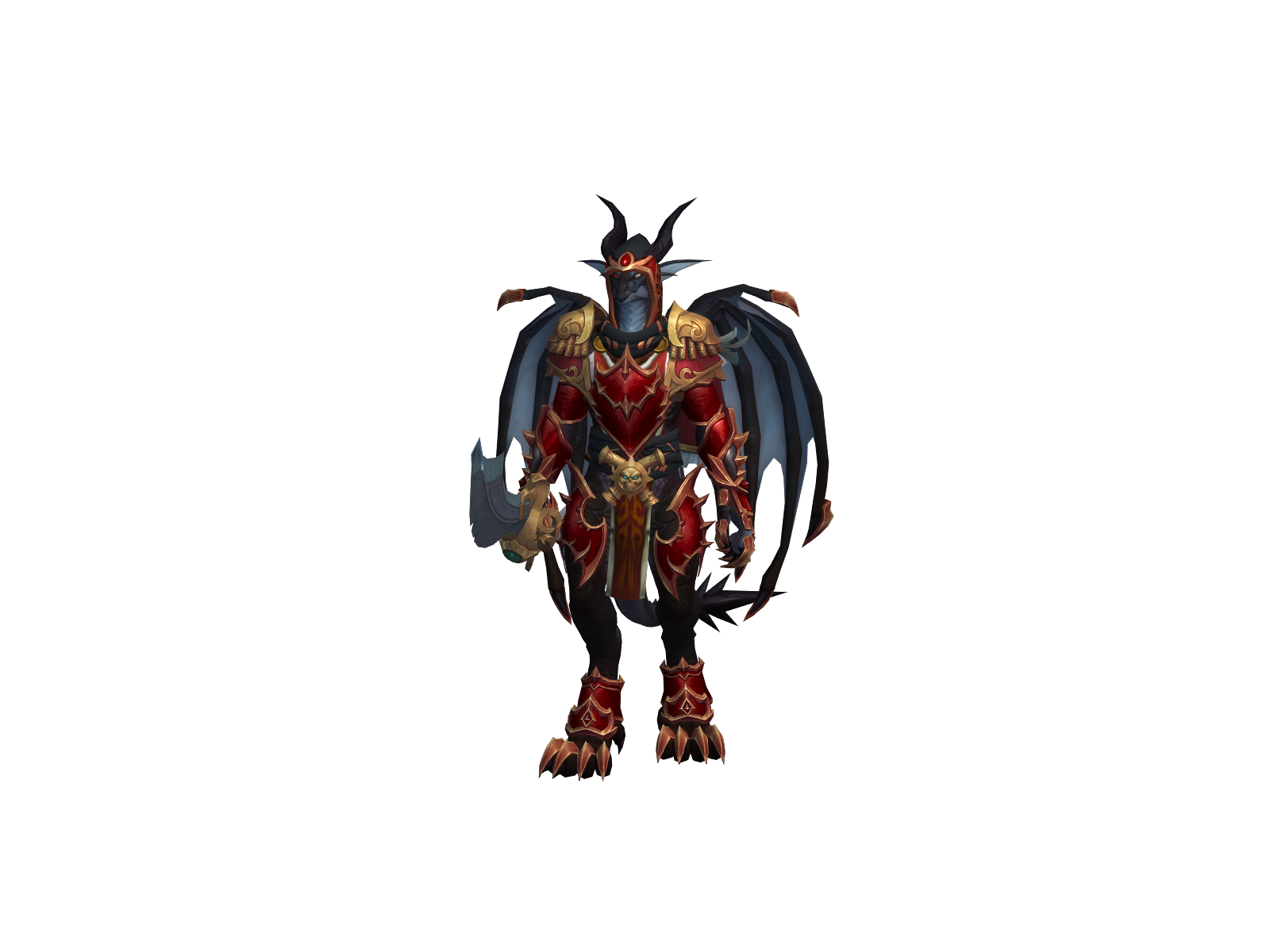 Trogdorman 3D character render