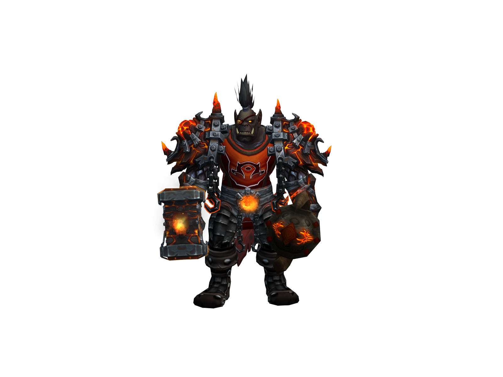 Hellagang 3D character render