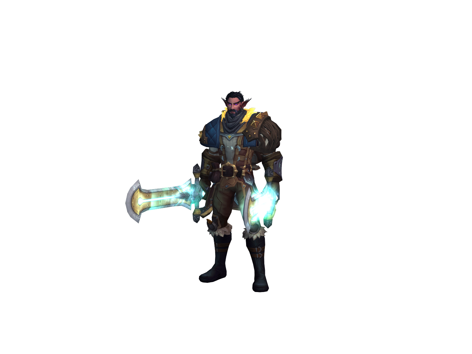 Kaïbil 3D character render