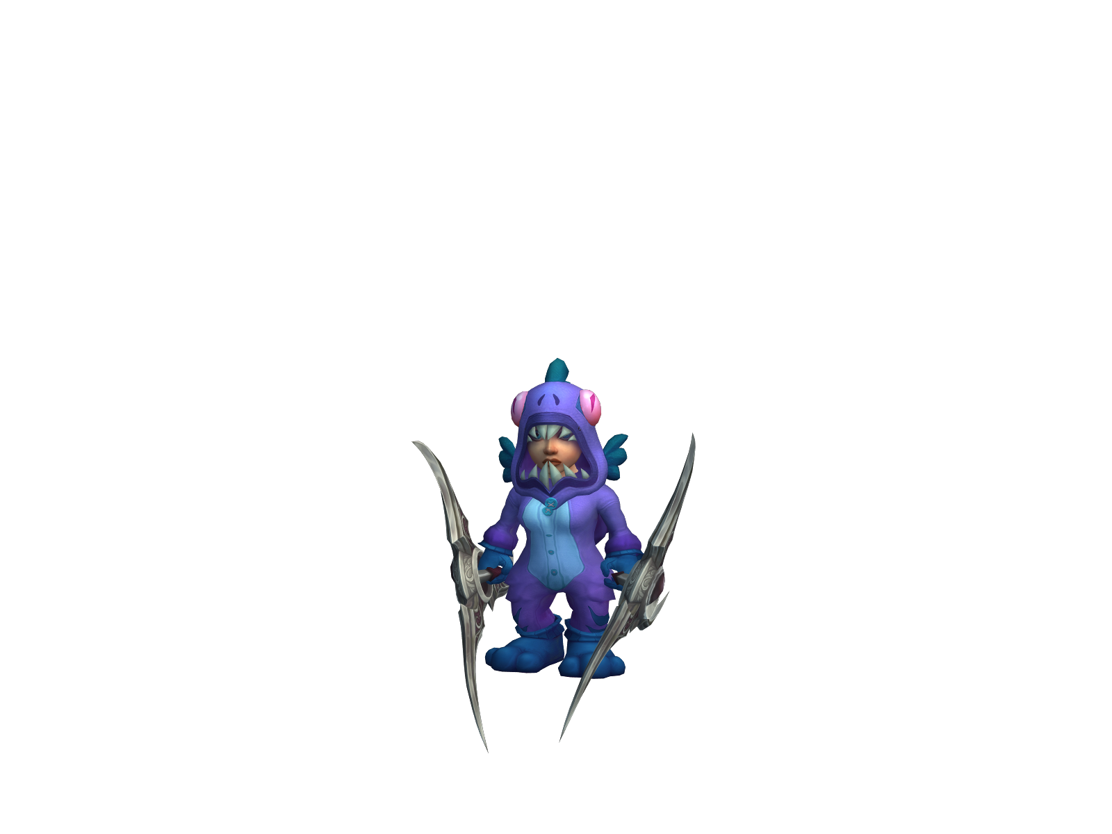 Baljka 3D character render
