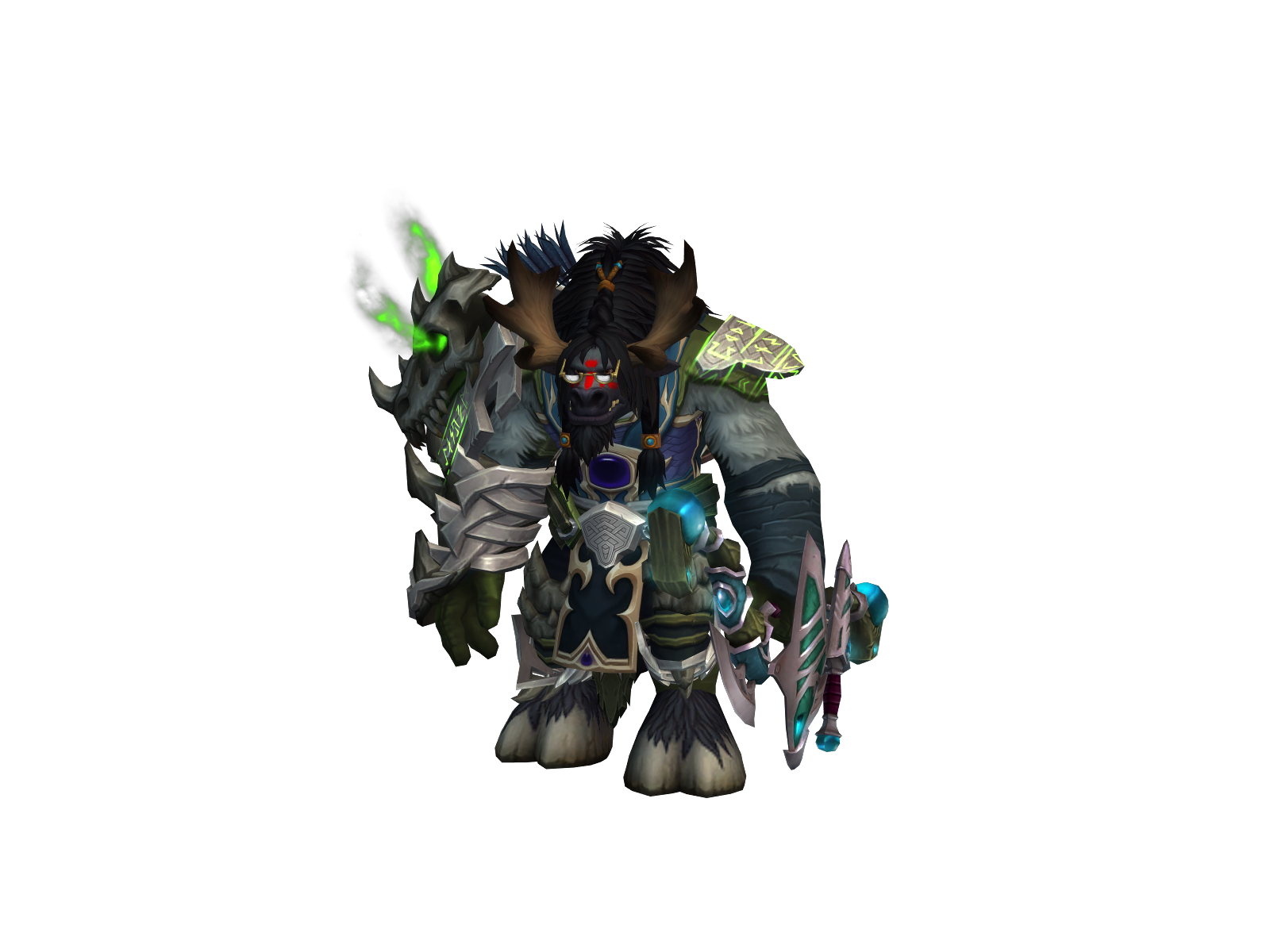Mursh 3D character render