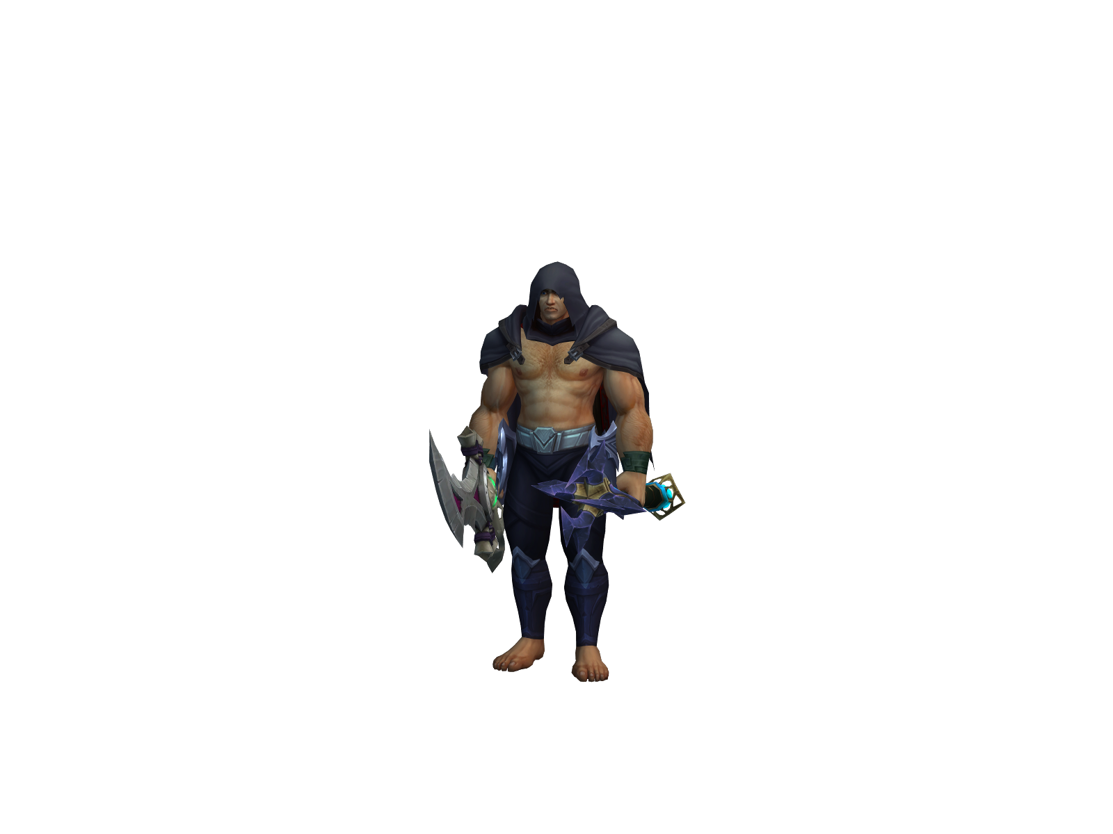 Hesperaxx 3D character render