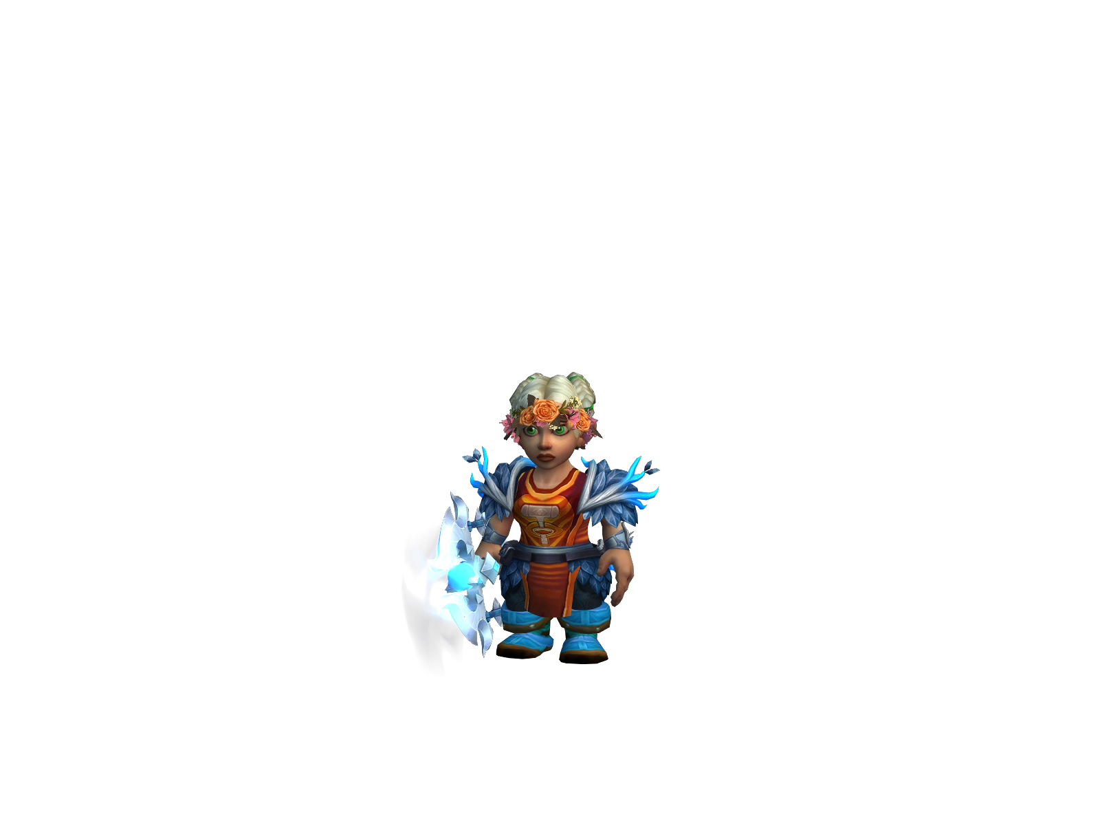 Märiå 3D character render