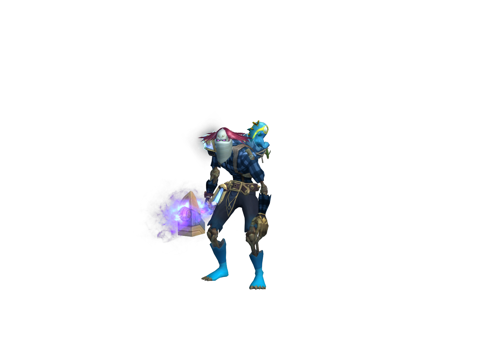Krusheal 3D character render