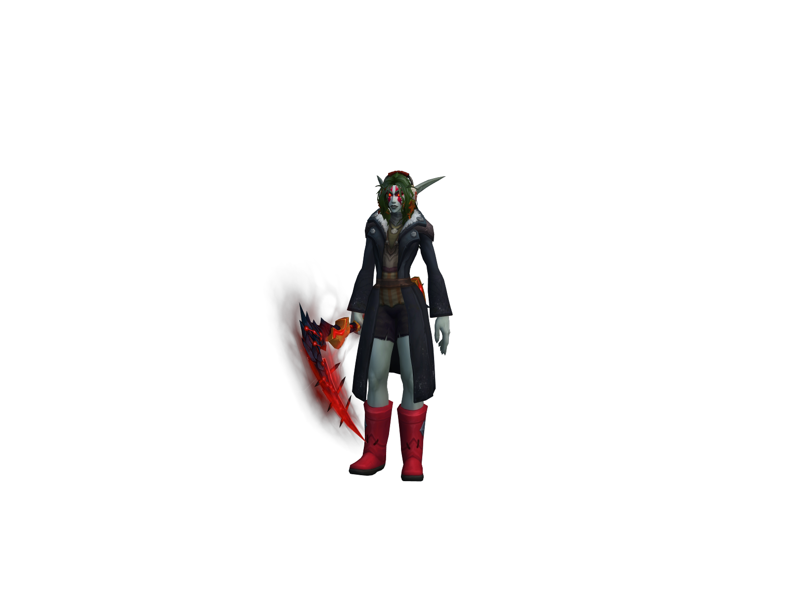 Byebeautiful 3D character render