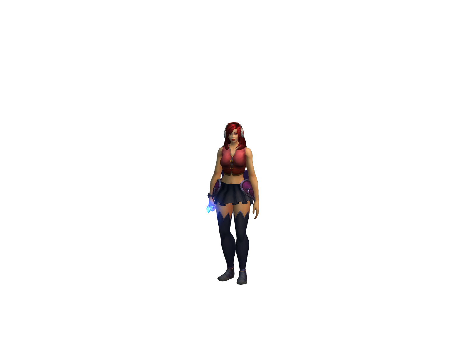 Freewendy 3D character render