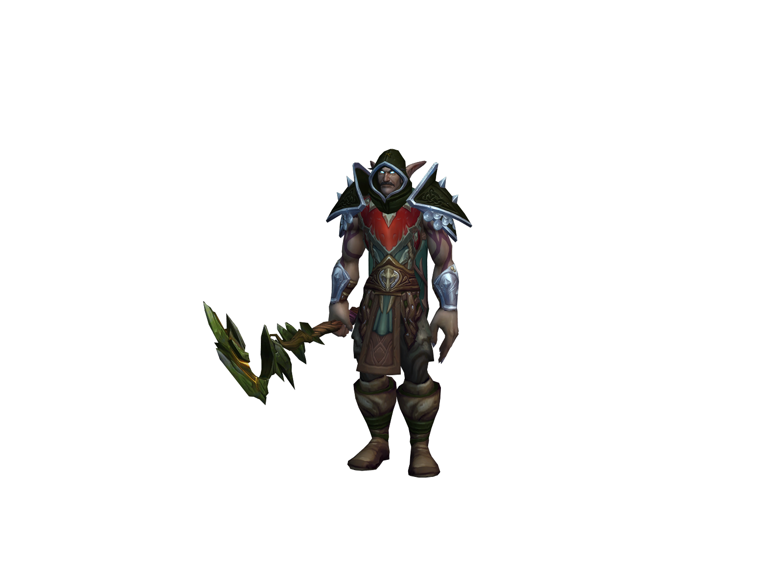 Chapmann 3D character render