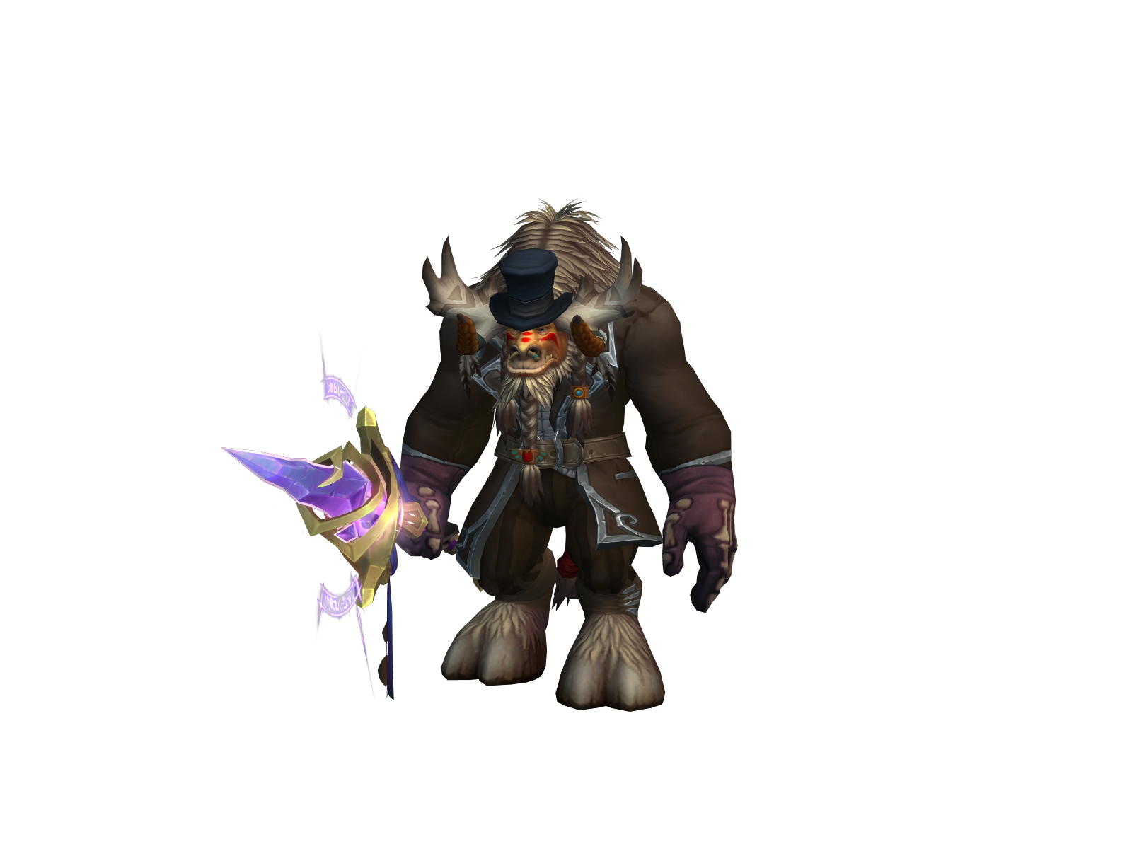 Rockthesoul 3D character render