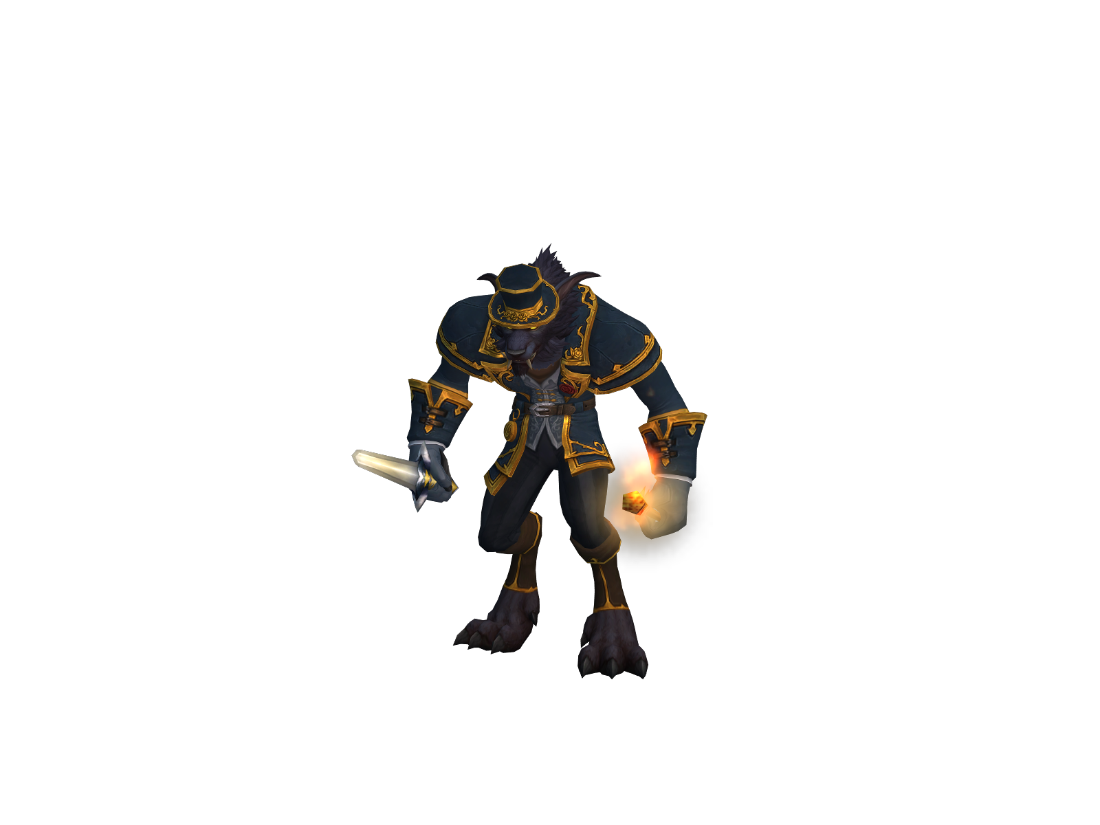 Seong 3D character render
