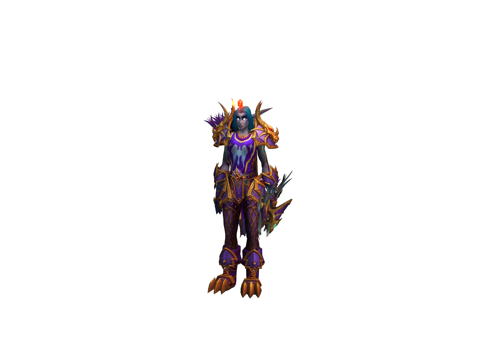 Mavrade 3D character render