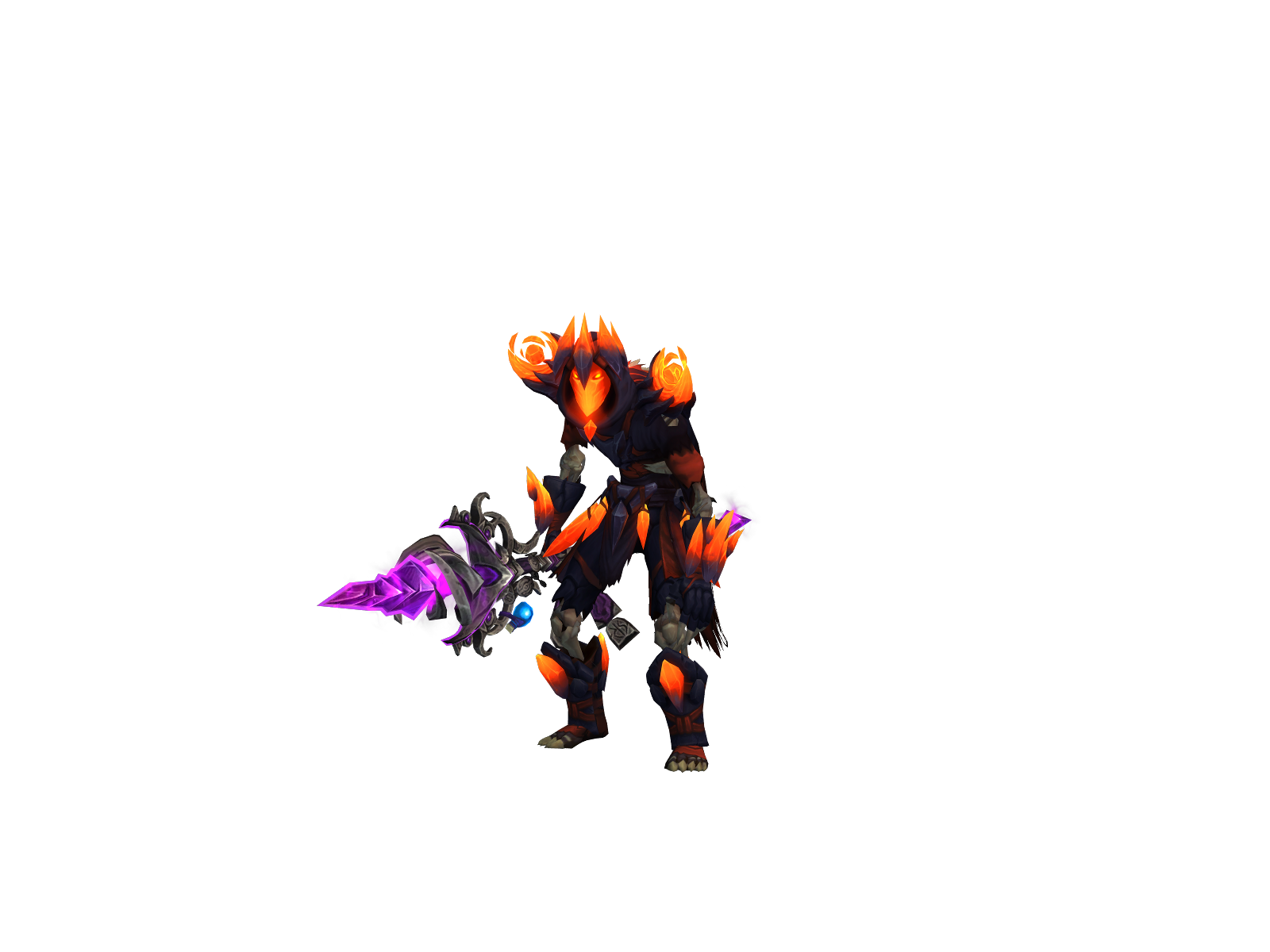 Theshäman 3D character render