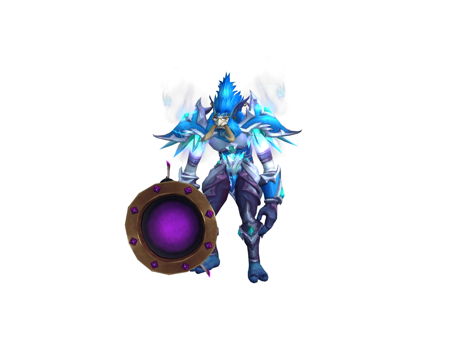 Magão 3D character render